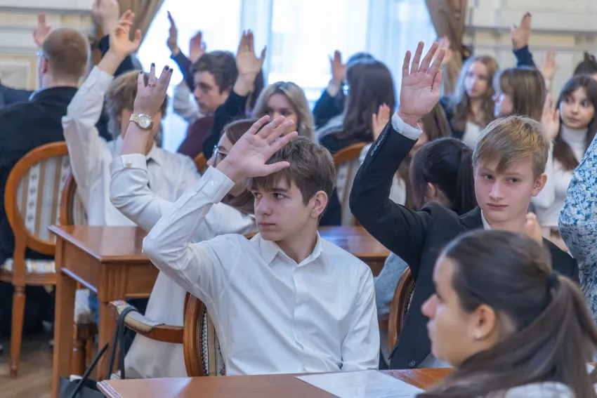 Na zdjęciu Młodzieżowa Rada Miasta