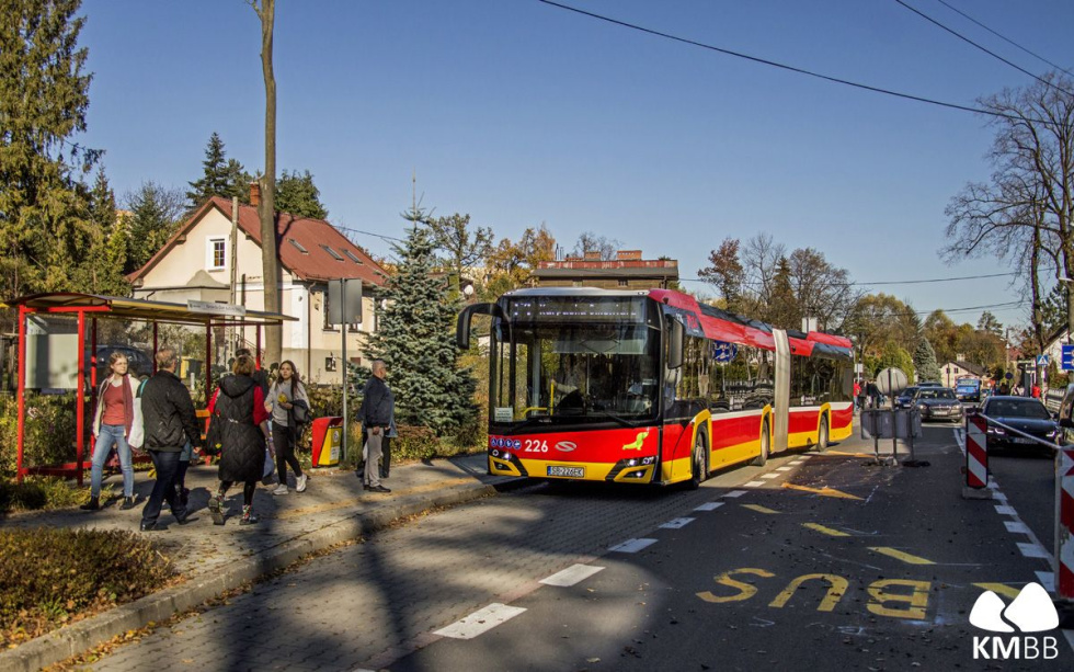 fot. WK UM w BB Na zdjęciu autobus