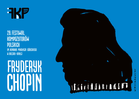 Na zdjęciu plakat 28. Festiwalu Kompozytorów Polskich