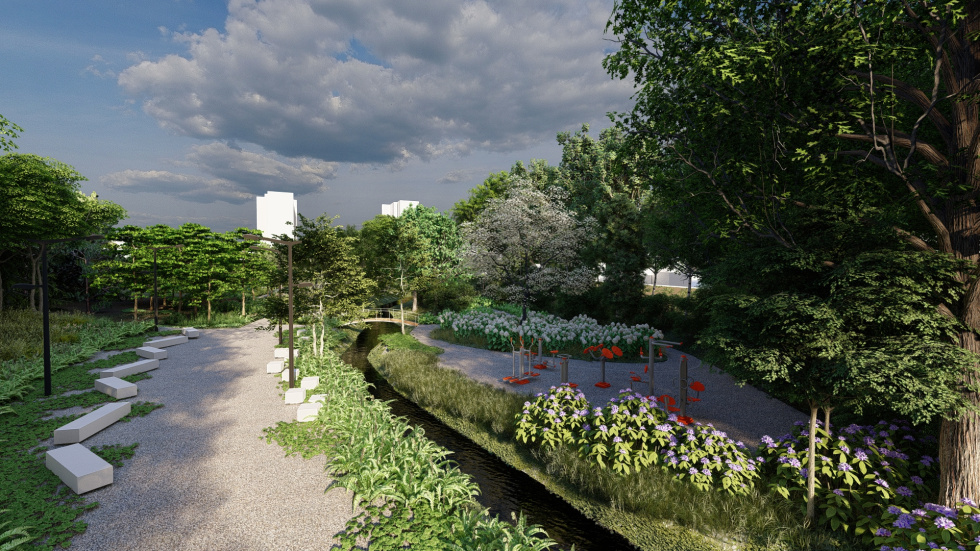 Na zdjęciu wizualizacja projektu