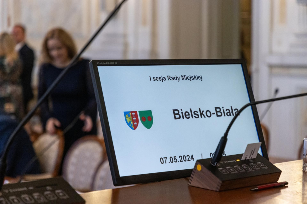 Na zdjęciu pierwsza sesja IX kadencji 