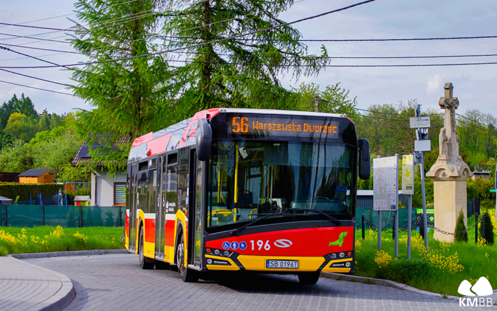 Na zdjęciu autobus 56