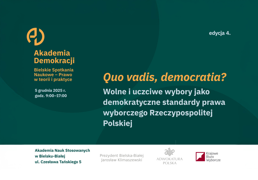 Na zdjęciu plakat konferencji