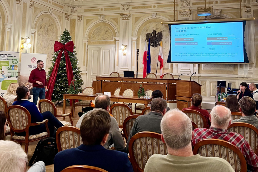 Na zdjęciu konferencja w Ratuszu 