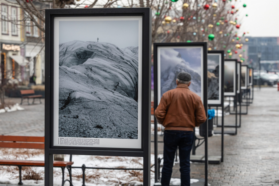 Na zdjęciu wystawa na placu Wojska Polskiego 