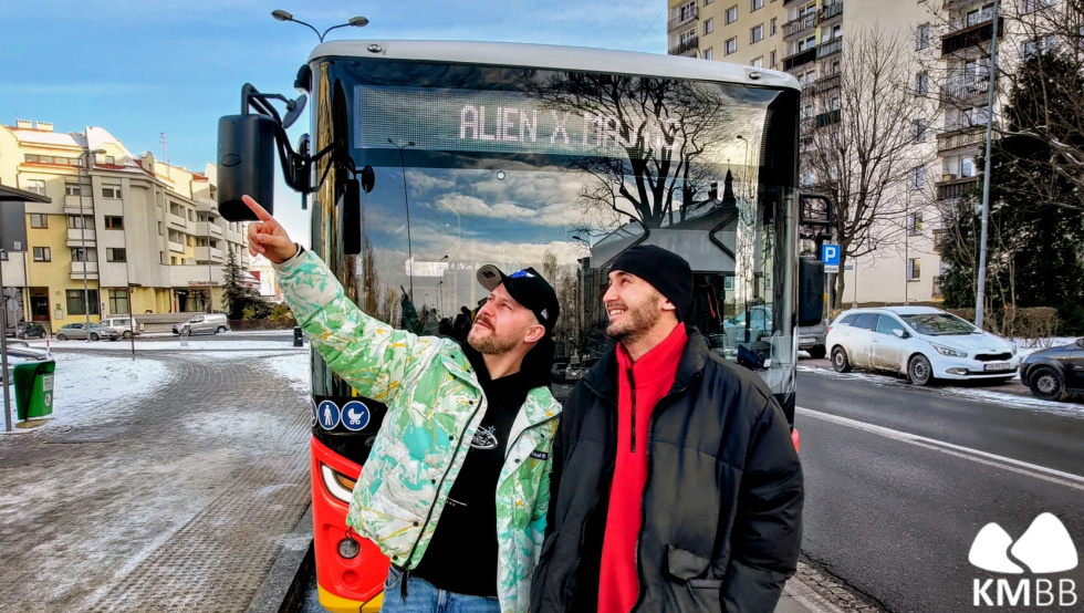 Na zdjęciu Alien i Majtis 