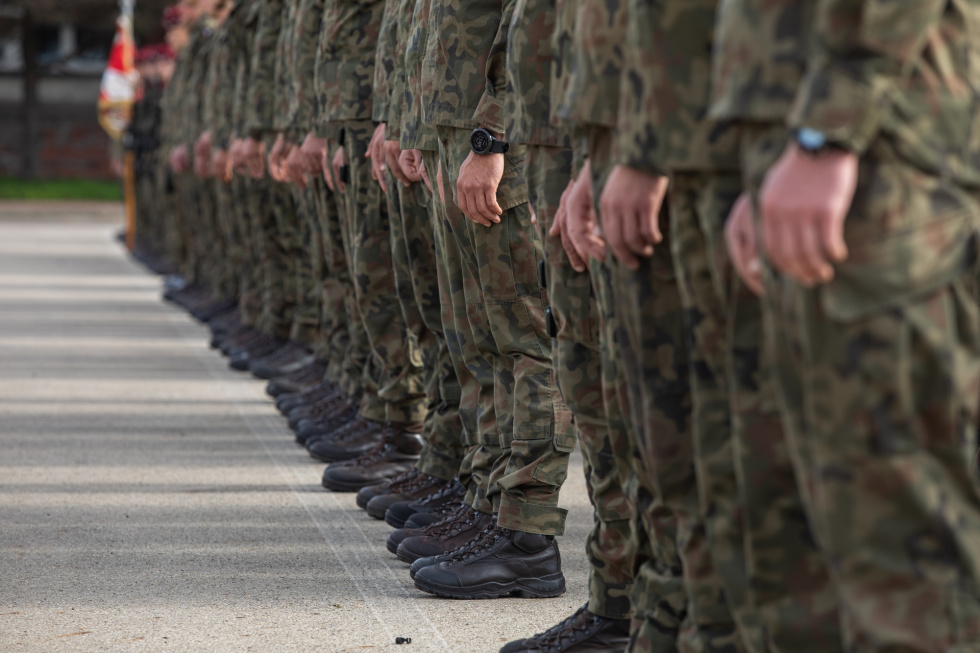 Na zdjęciu żołnierze 