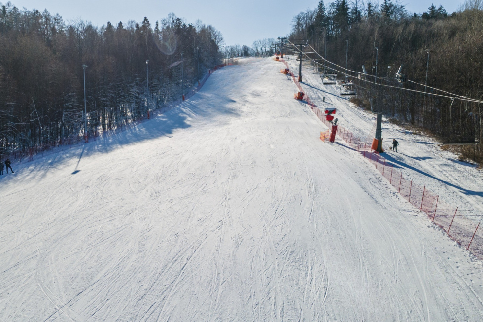 Na zdjęciu stok Dębowca