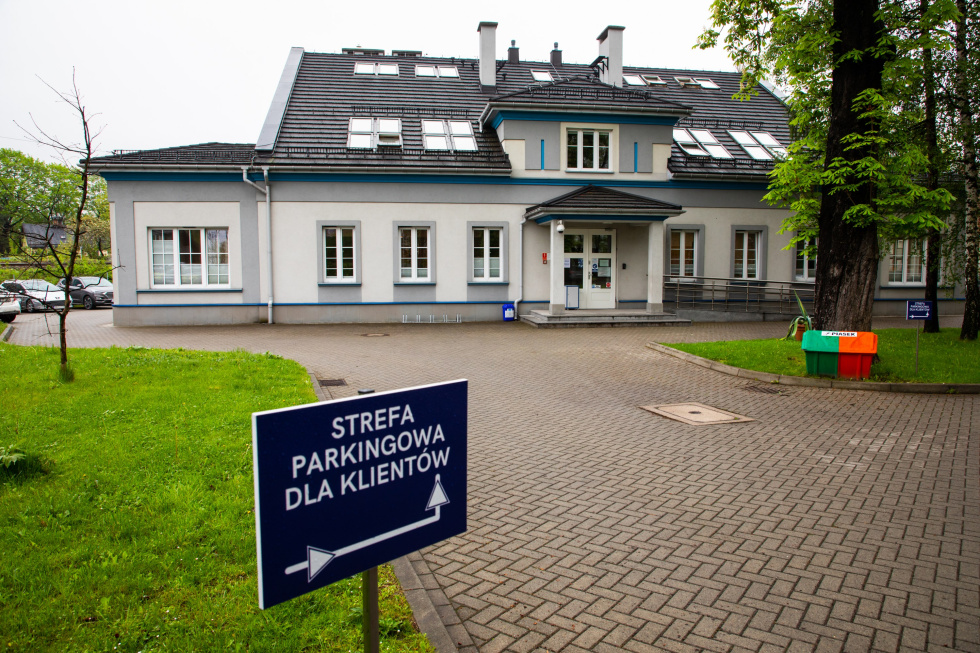 Na zdjęciu siedziba Aqua SA