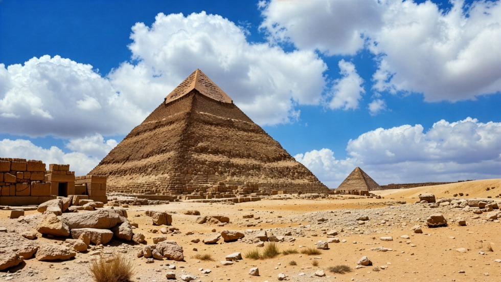 Na zdjęciu piramida