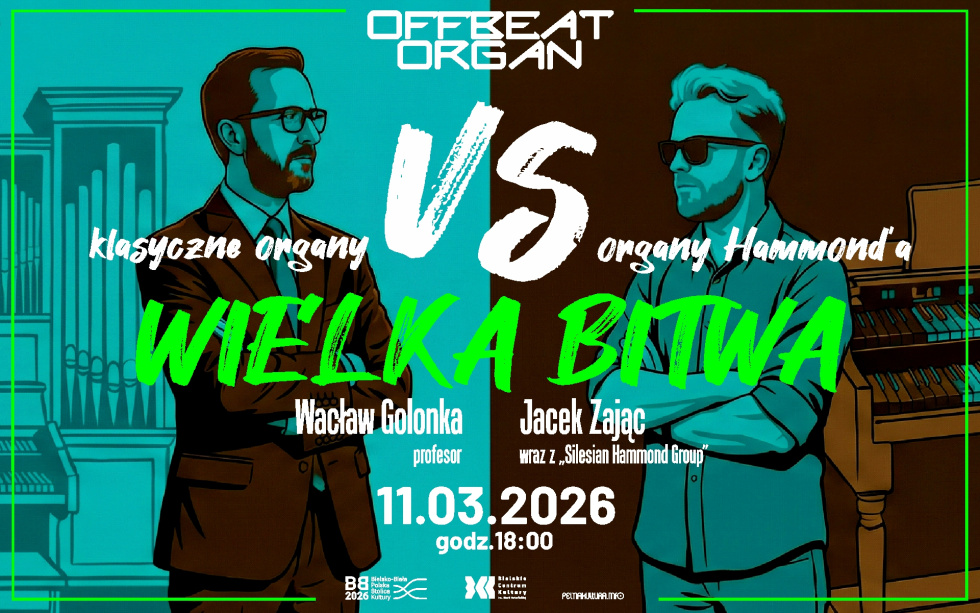 Na zdjęciu plakat koncertu