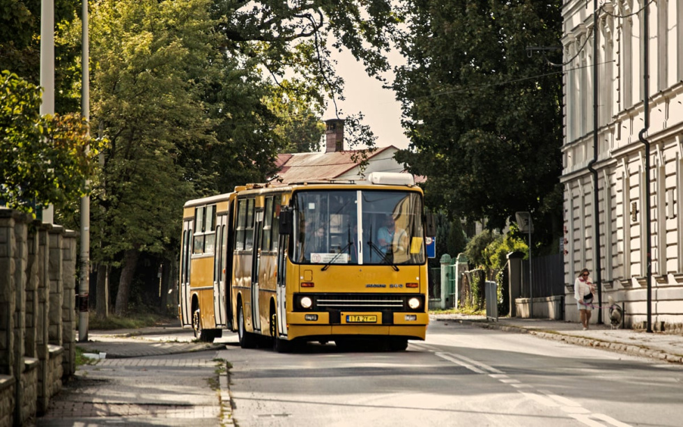 Na zdjęciu zabytkowy Ikarus