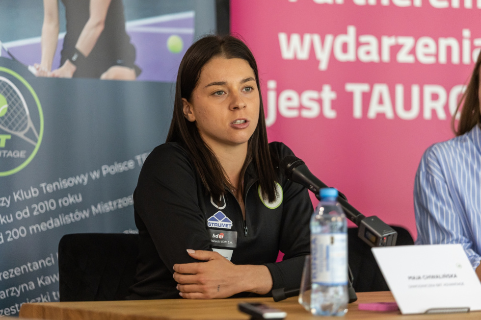 Na zdjęciu Maja Chwalińska 