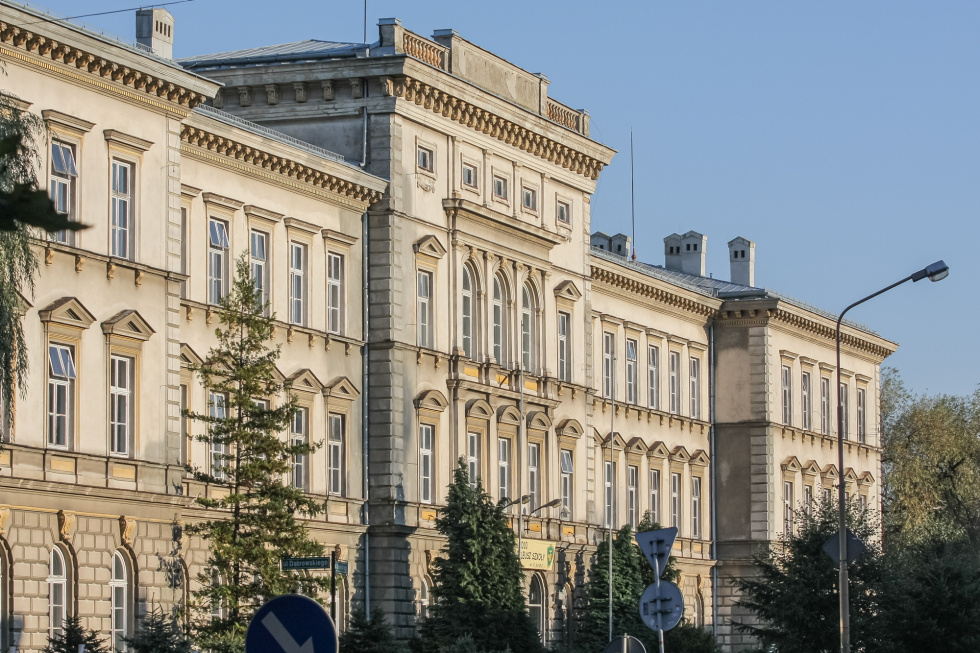 Na zdjęciu budynek 