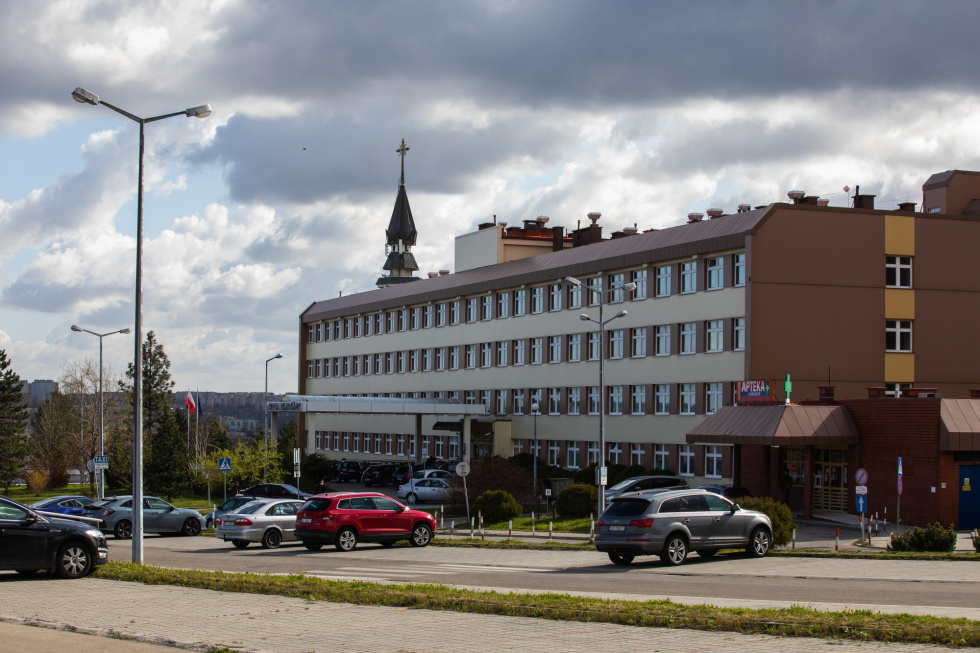 Na zdjęciu Szpital Wojewódzki w Bielsku-Białej