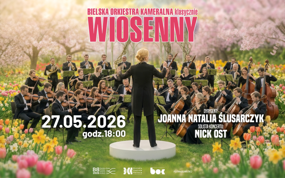 Na zdjęciu baner graficzny zapowiadający koncert