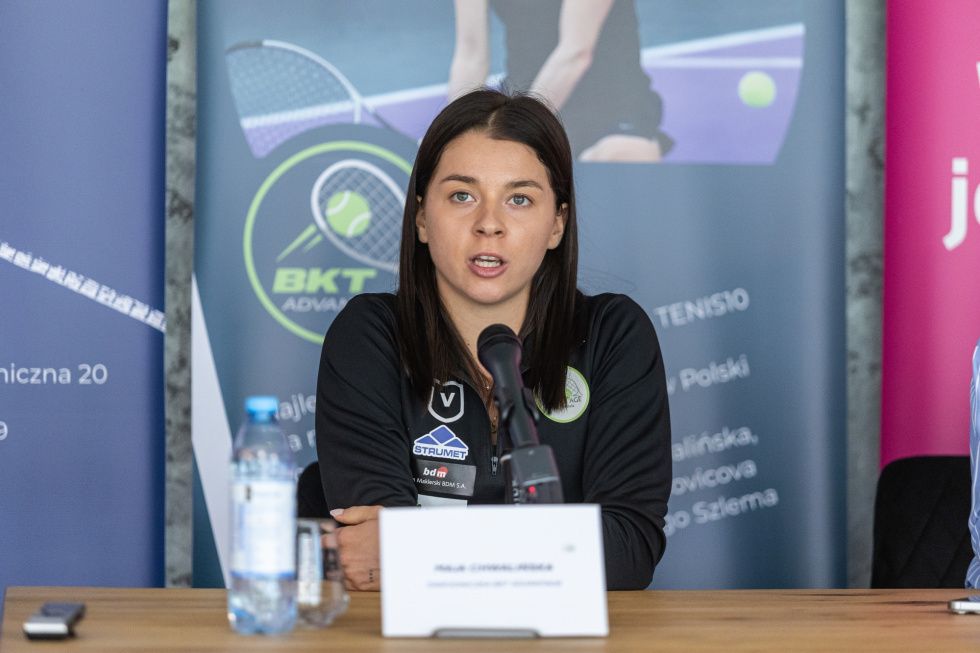 Na zdjęciu Maja Chwalińska 