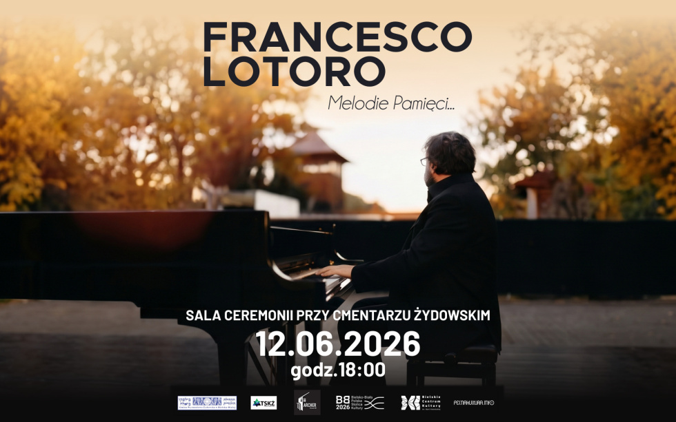 Na zdjęciu plakat koncertu