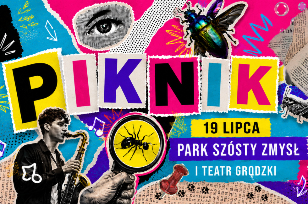 grafika z napisem piknik 