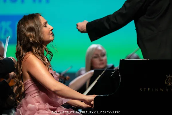 Na zdjęciu gra Aleksandra Świgut