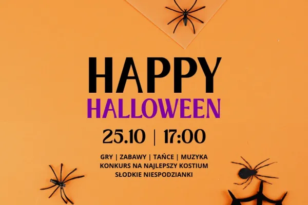 grafika z zaproszeniem na wydarzenie 