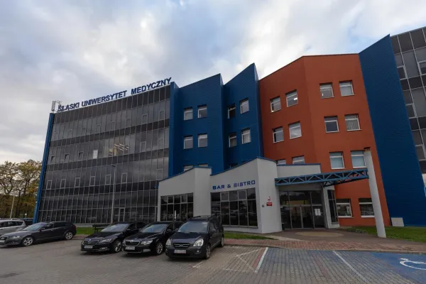 Na zdjęciu siedziba SUM w Bielsku-Białej 