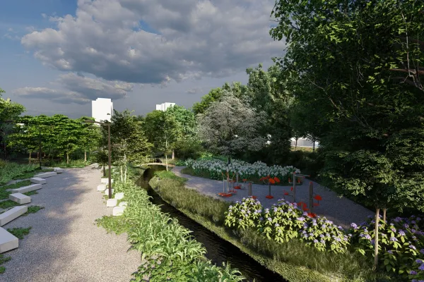 Na zdjęciu wizualizacja projektu