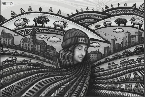 Praca Miasto splotów - Maciej Kamer Szymonowicz / Projekt Etnograff