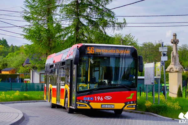 Na zdjęciu autobus 56