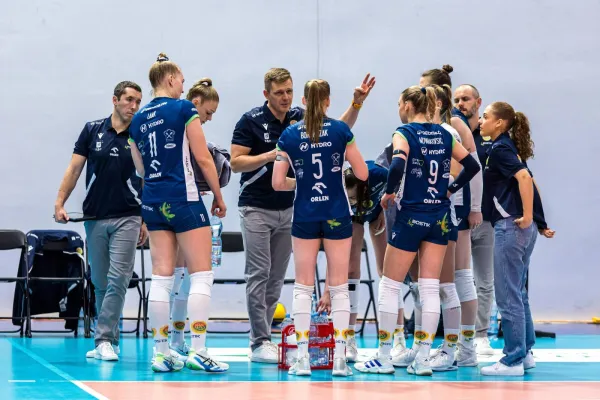 na zdjęciu siatkarki