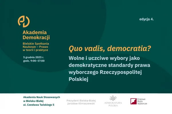 Na zdjęciu plakat konferencji