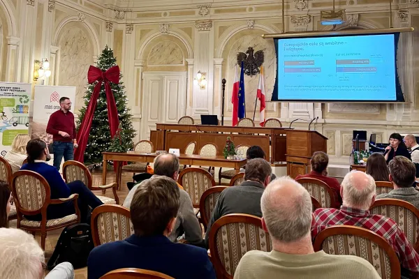 Na zdjęciu konferencja w Ratuszu 