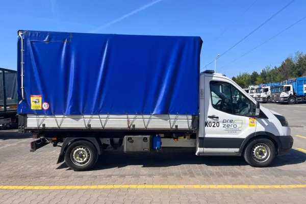 Przykładowy pojazd Pre Zero, który realizuje zbiórki