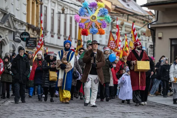 Na zdjęciu Orszak Trzech Króli 