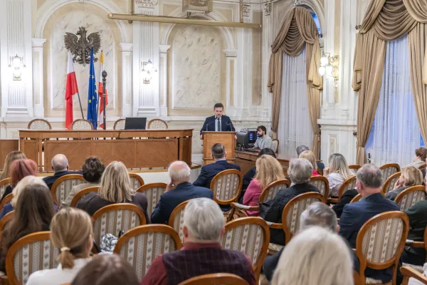 Na zdjęciu spotkanie ławników w Ratuszu 