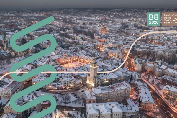 Na zdjęciu miasto z góry 