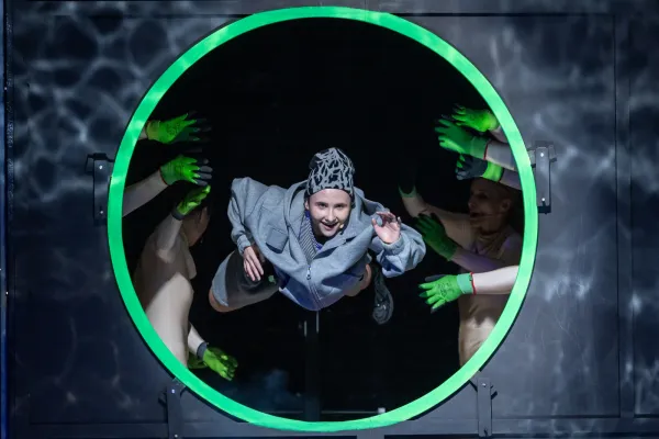 Na zdjęciu fragment spektaklu 