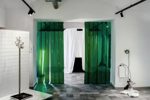 na zdjęciu fragment instalacji 