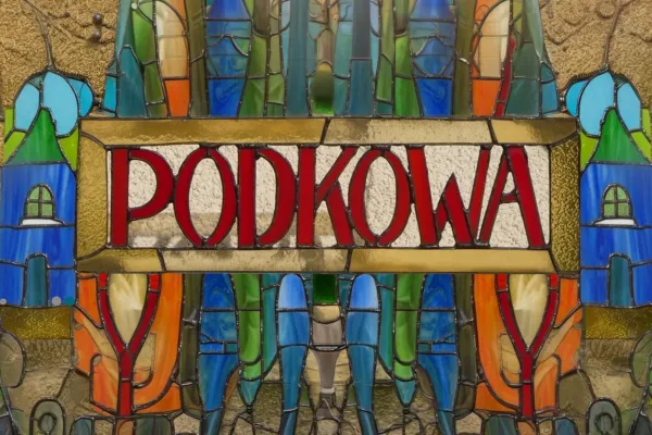 Na zdjęciu napis Podkowa
