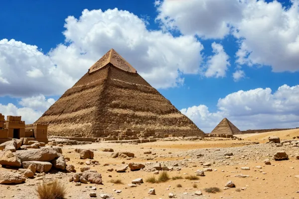 Na zdjęciu piramida