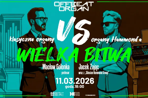 Na zdjęciu plakat koncertu