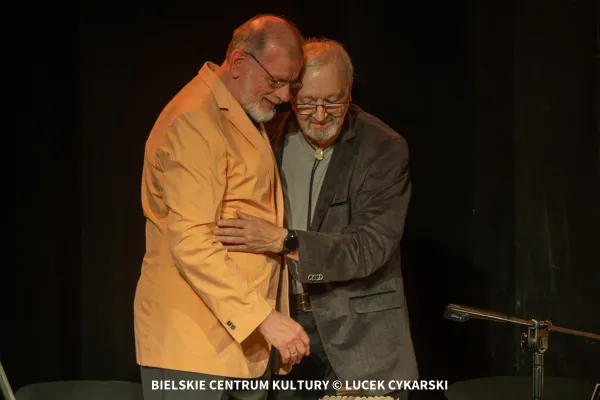 Na zdjęciu Piotr Skucha i Krzysztof Daukszewicz