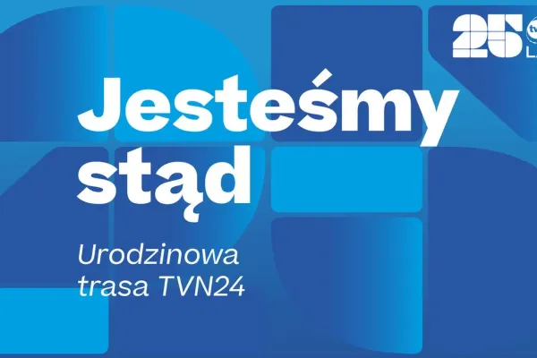 grafika Jesteśmy stąd - urodzinowa trasa TVN24