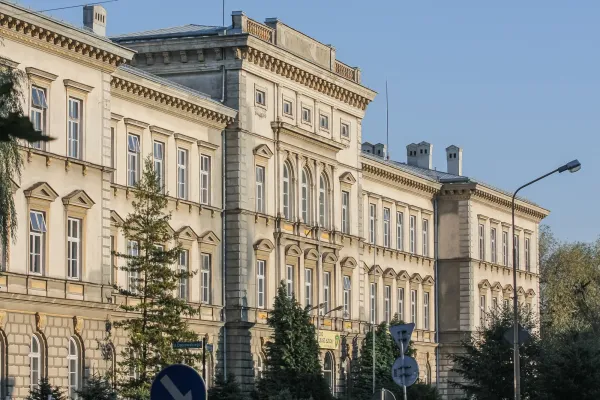 Na zdjęciu budynek 
