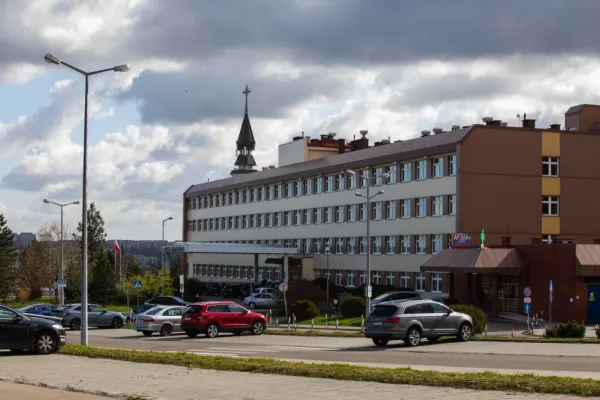 Na zdjęciu Szpital Wojewódzki w Bielsku-Białej