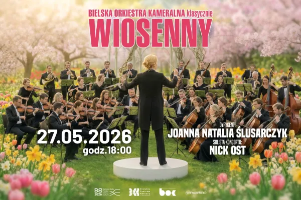 Na zdjęciu baner graficzny zapowiadający koncert