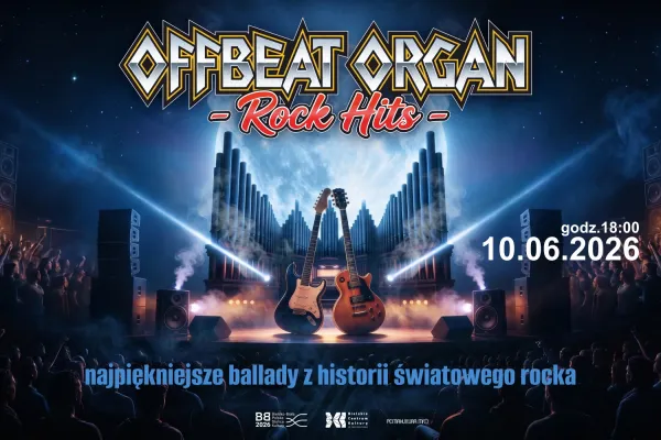Na zdjęciu plakat koncertu