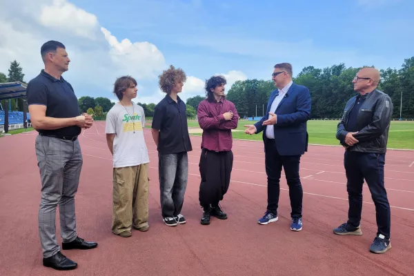Na zdjęciu uczestnicy spotkania w Wapienicy