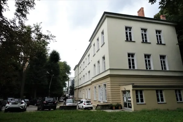 Na zdjęciu pawilon psychiatryczny w Szpitalu Pediatrycznym  