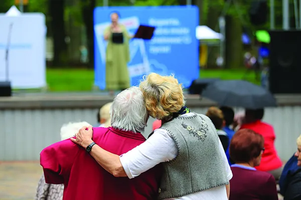 Na zdjęciu seniorki 